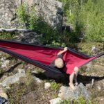 Så härligt att ligga i en hängmatta och titta på himlen